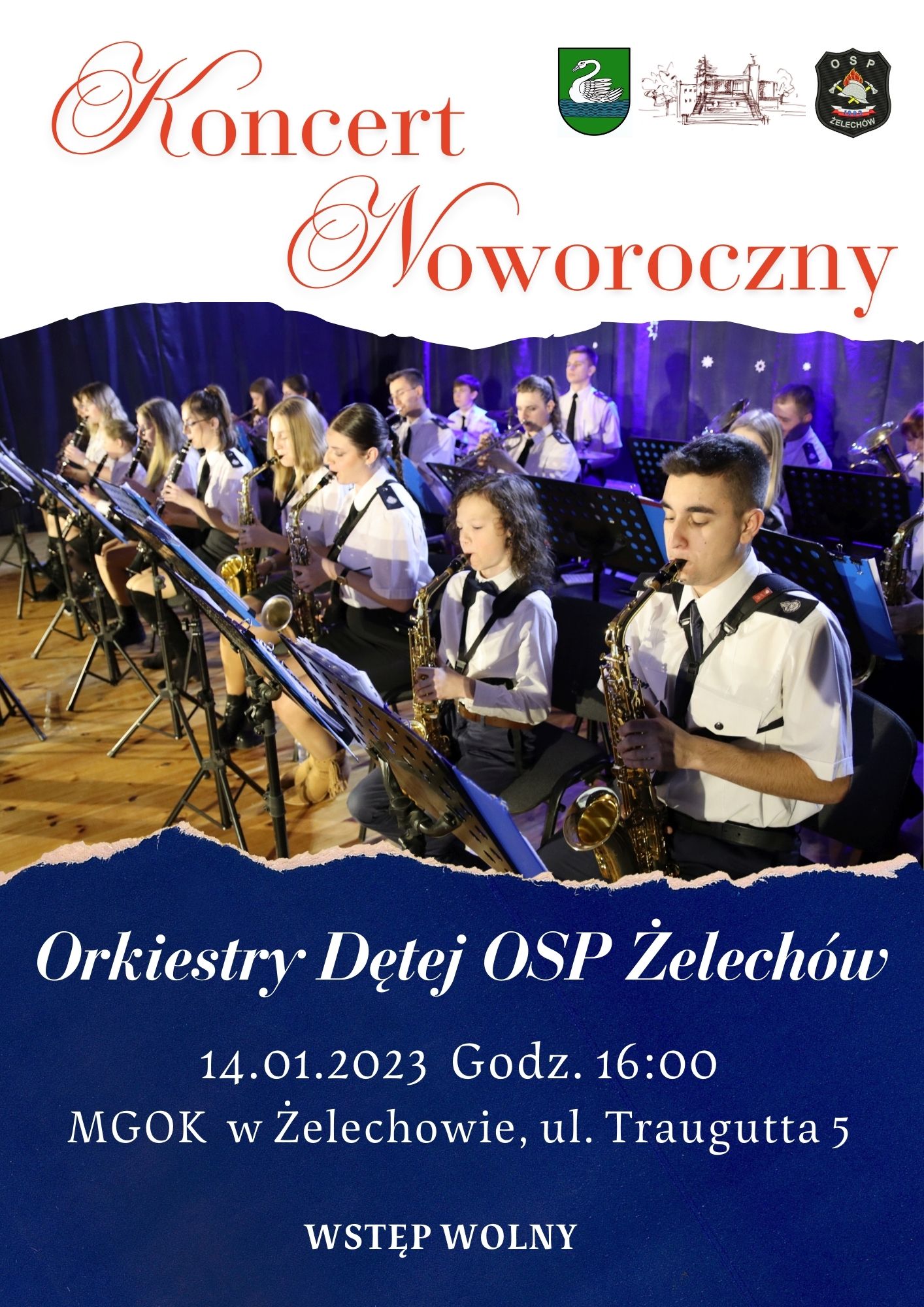 Miniaturka artykułu XII Koncert Noworoczny Orkiestry Dętej OSP w Żelechowie