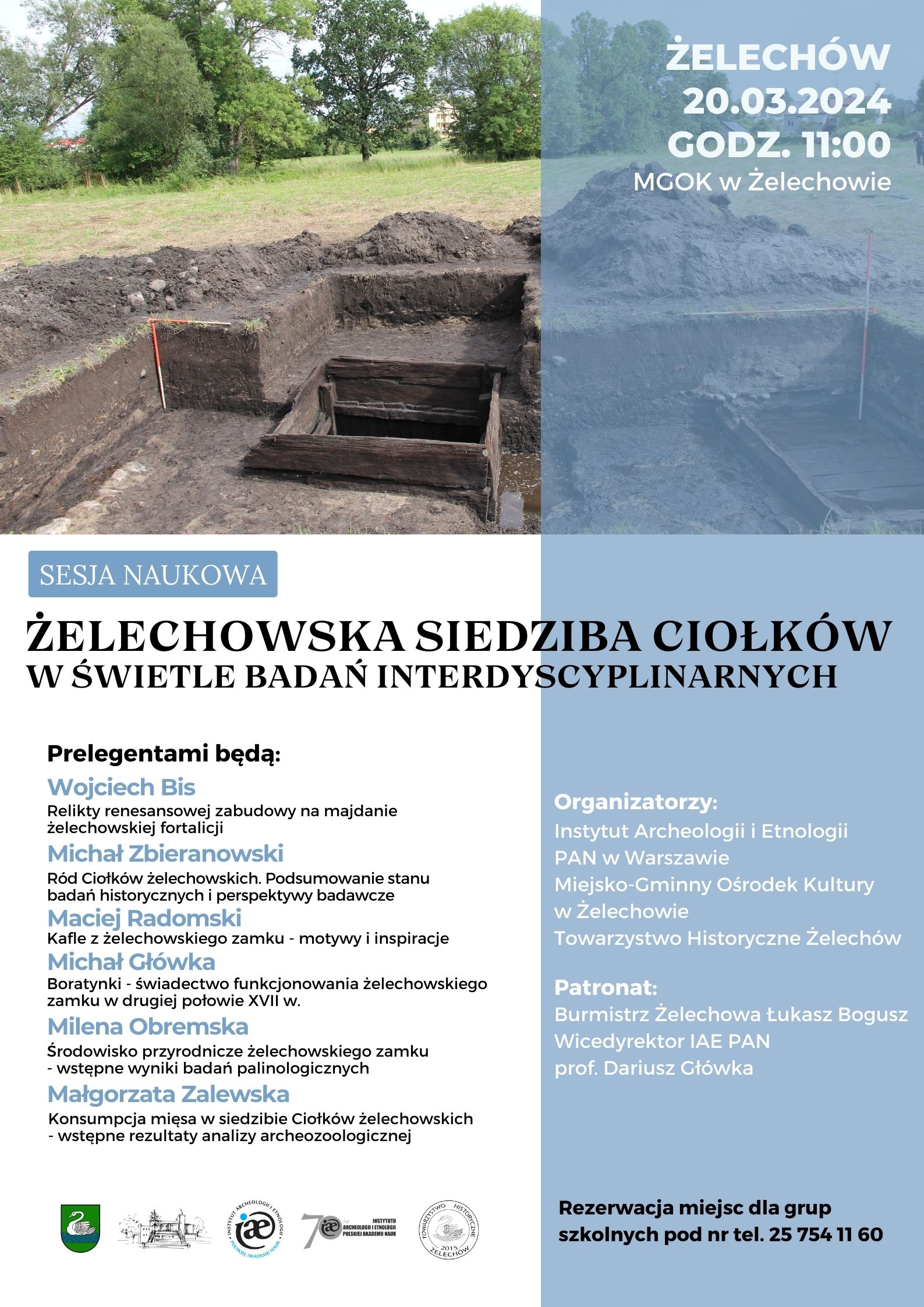 Miniaturka artykułu Prezentacja wyników badań archeologicznych i historycznych zamku w Żelechowie
