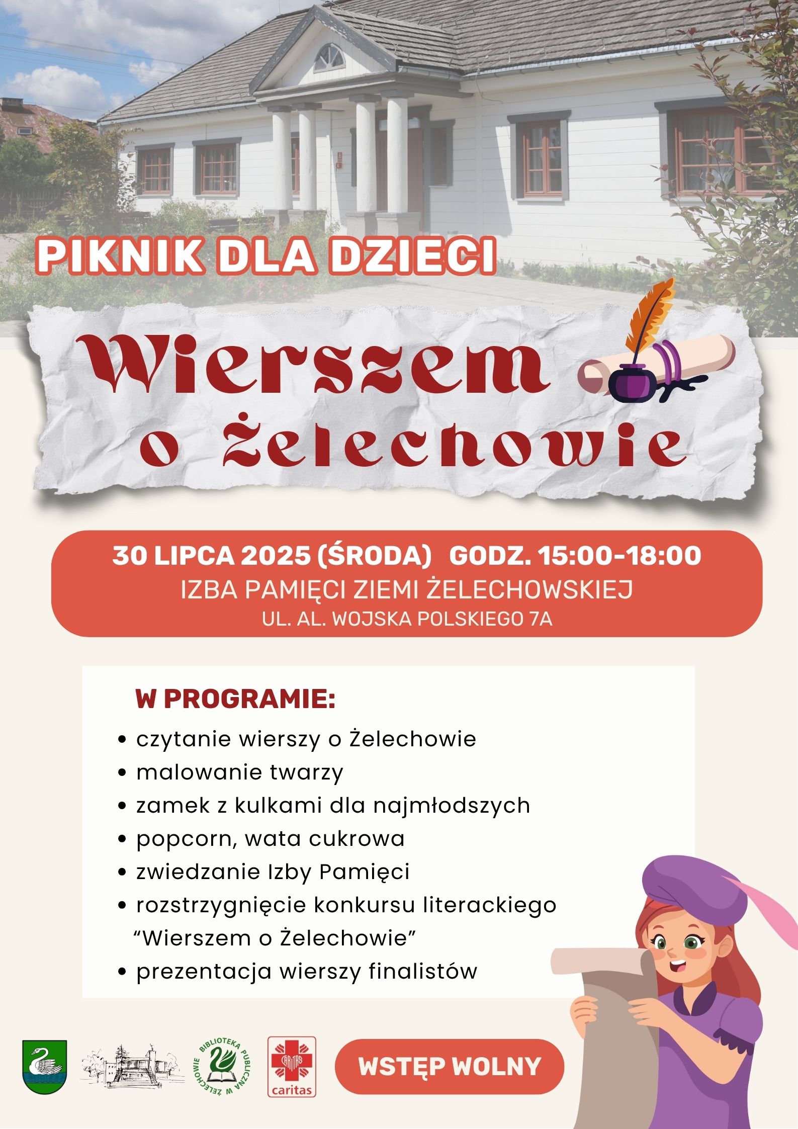 Miniaturka artykułu Piknik dla dzieci przy Izbie Pamięci!