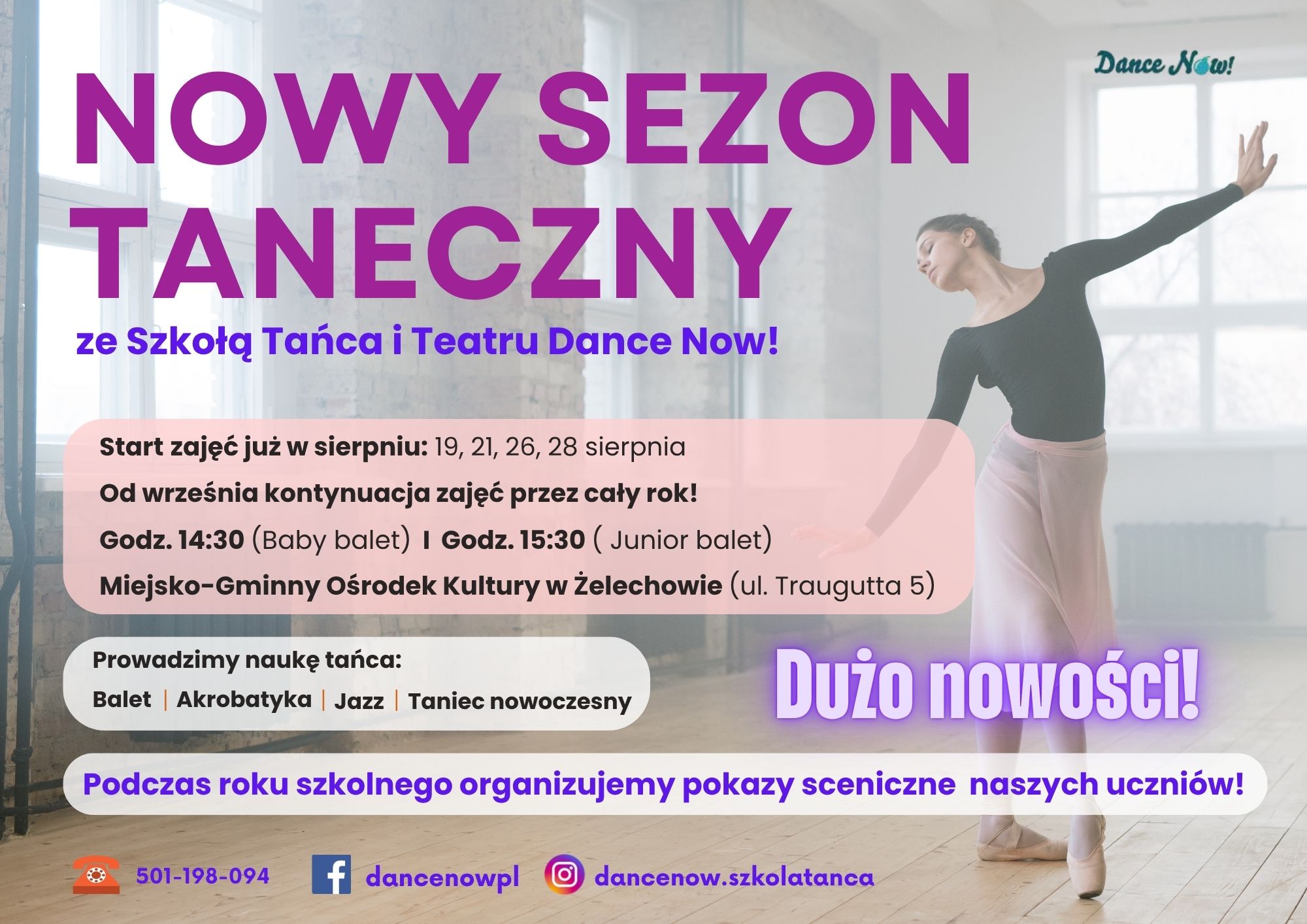 Miniaturka artykułu Wakacyjny sezon taneczny!