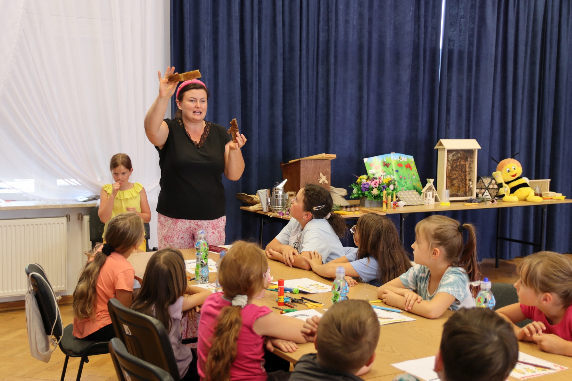 Miniaturka artykułu Warsztaty pszczelarskie za nami!