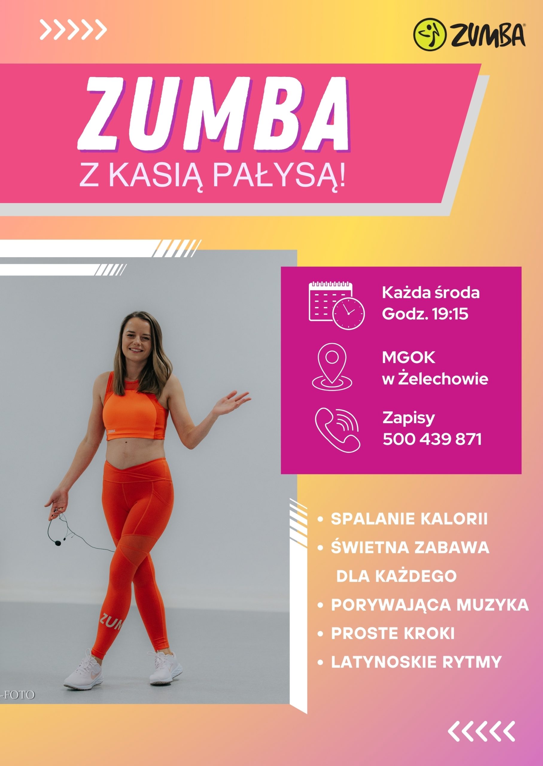Miniaturka artykułu Zumba z Kasią Pałysą