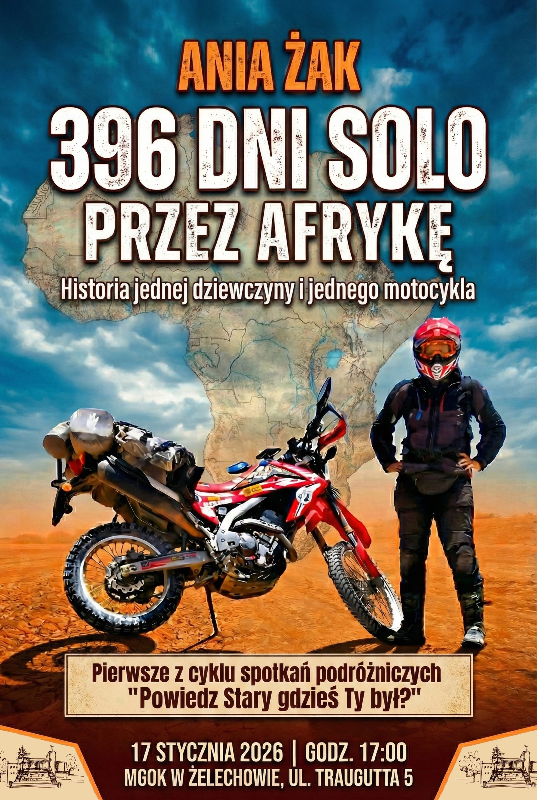 Miniaturka artykułu „396 dni solo przez Afrykę”