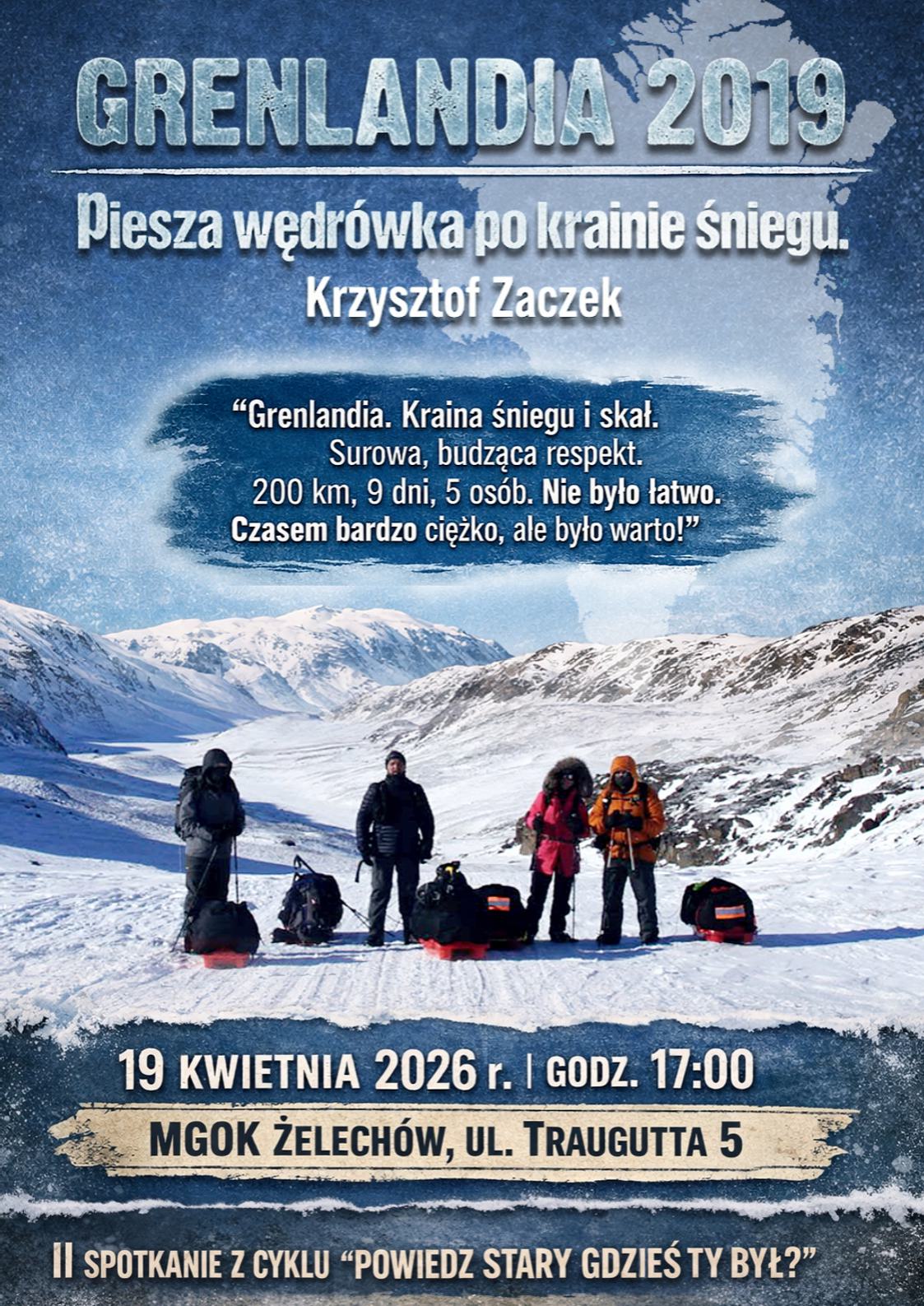 Miniaturka artykułu „Grenlandia 2019 – piesza wędrówka po krainie śniegu”