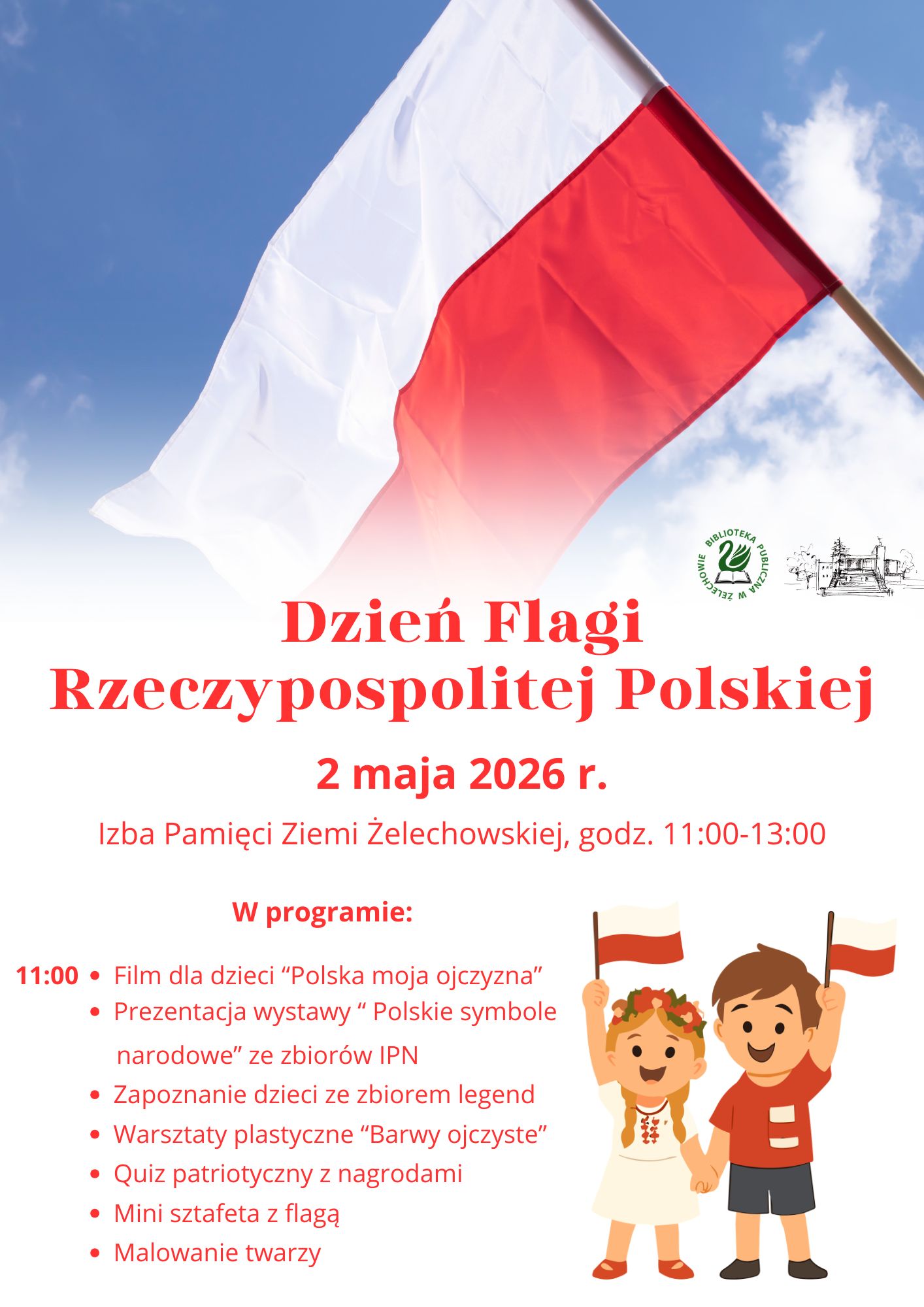 Miniaturka artykułu Dzień Flagi RP w Izbie Pamięci