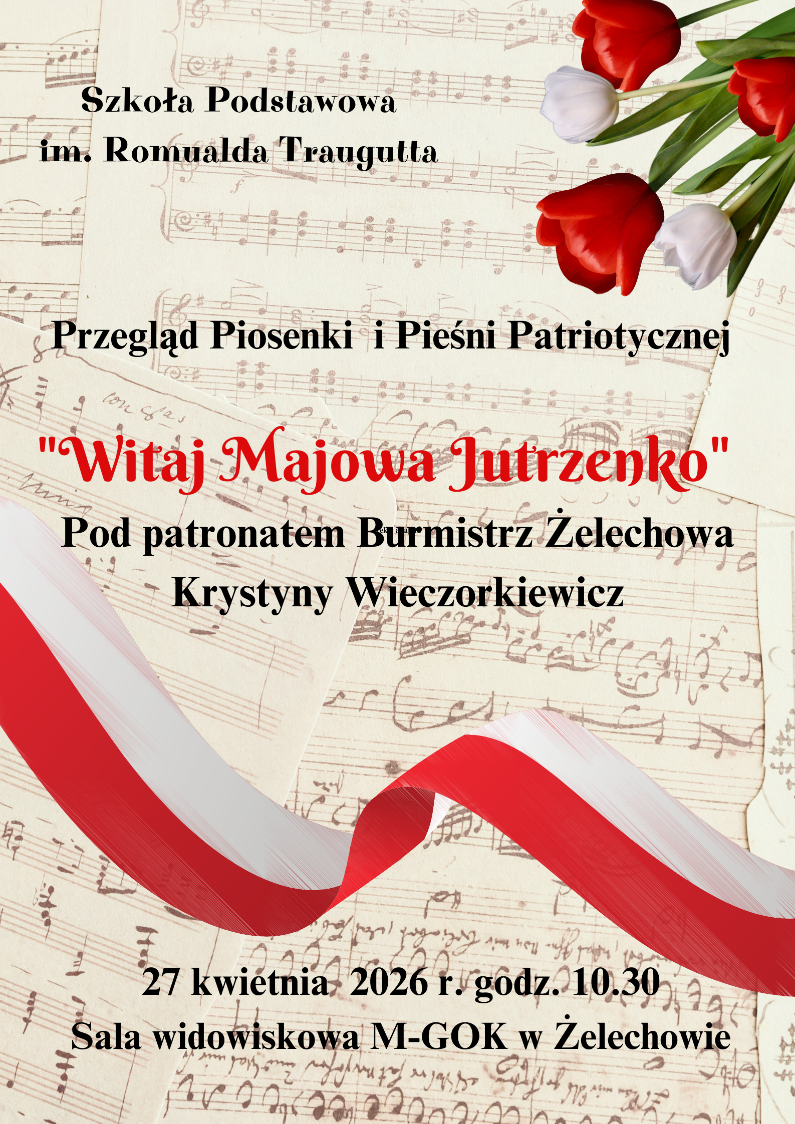 Miniaturka artykułu Przegląd Piosenki i Pieśni Patriotycznej „Witaj Majowa Jutrzenko”