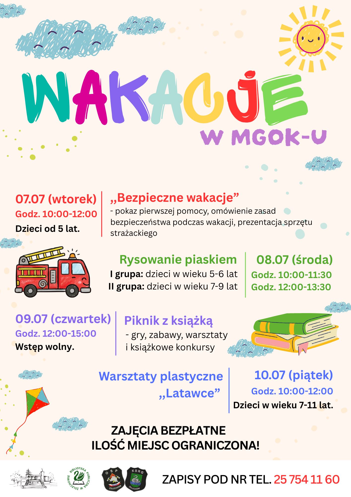 Miniaturka artykułu Wakacje z MGOK-iem!