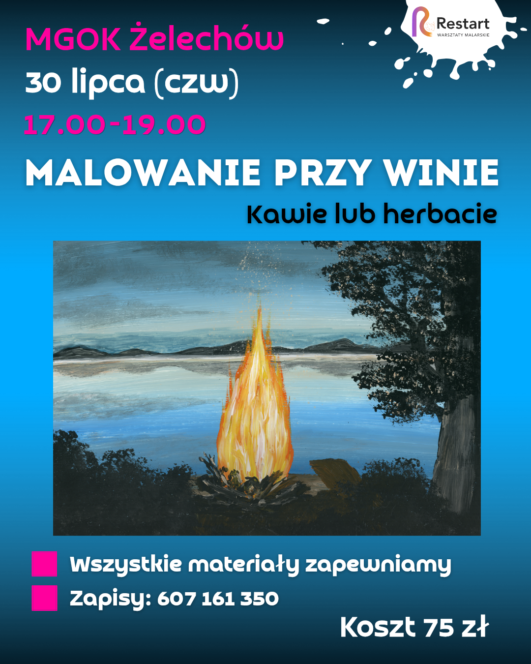 Miniaturka artykułu Malowanie przy winie