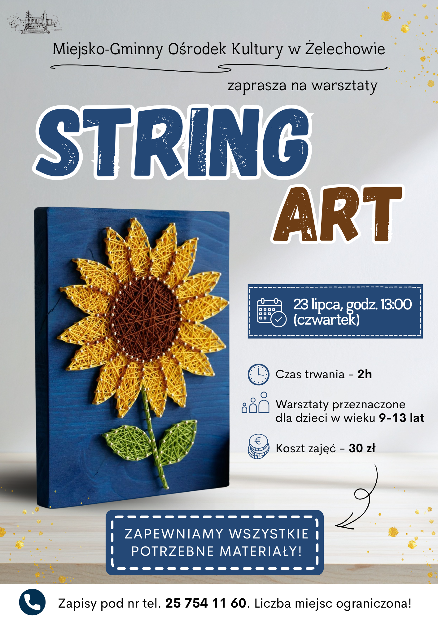 Miniaturka artykułu Warsztaty STRING ART