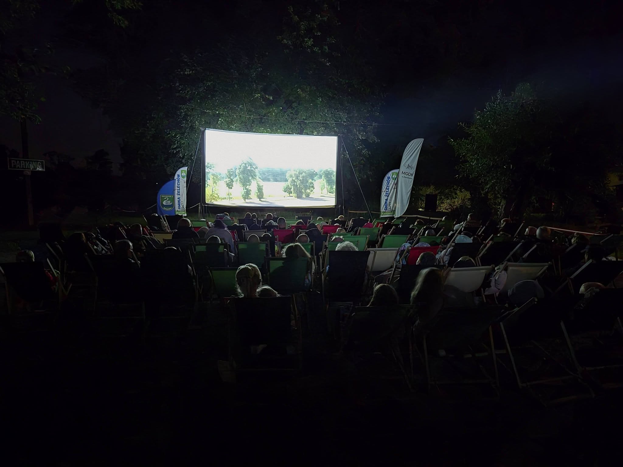 Miniaturka artykułu Kino pod gwiazdami na żelechowskich stawach