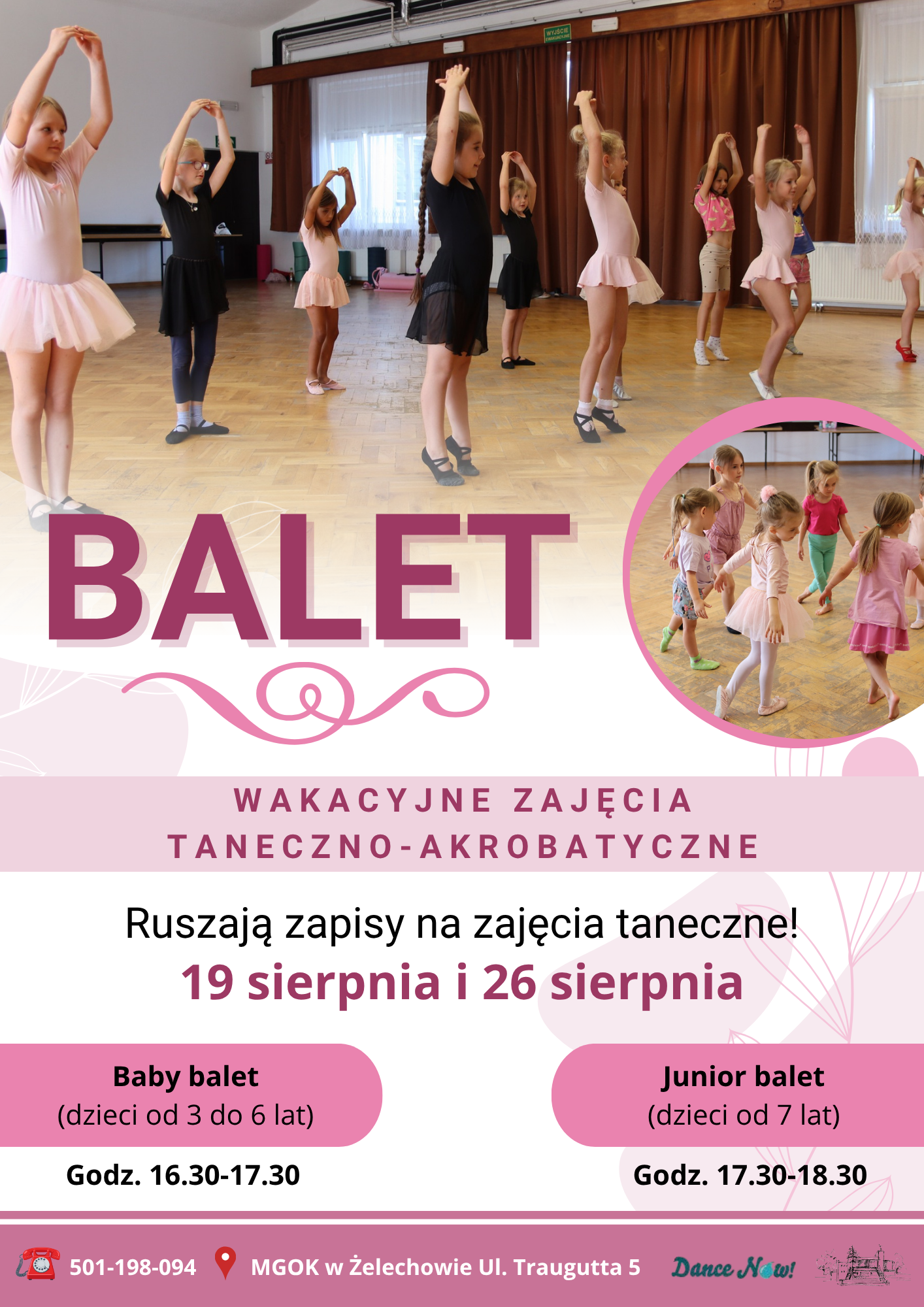 Miniaturka artykułu Wakacyjne zajęcia z Dance Now