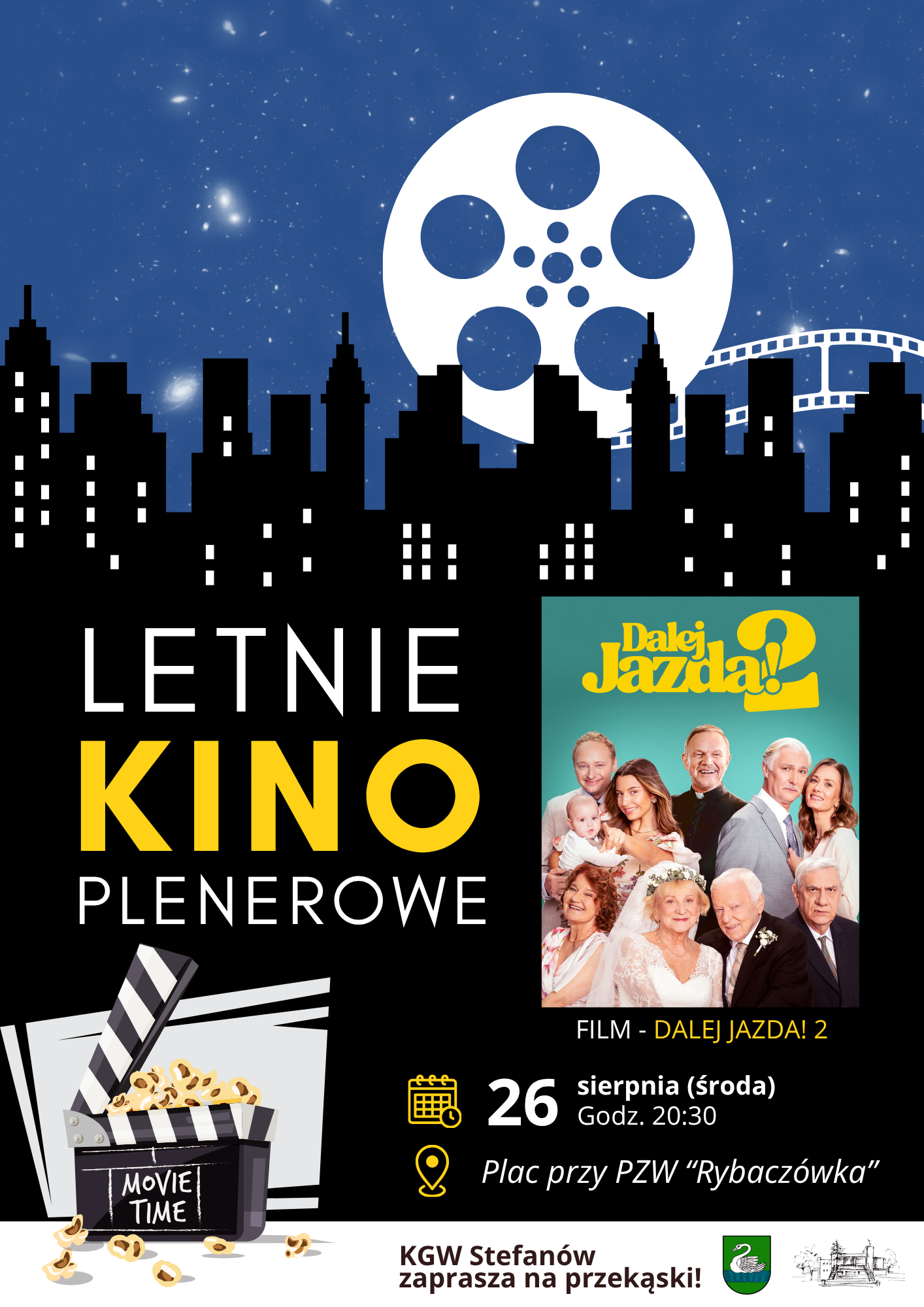 Miniaturka artykułu Kino plenerowe na „Rybaczówce”