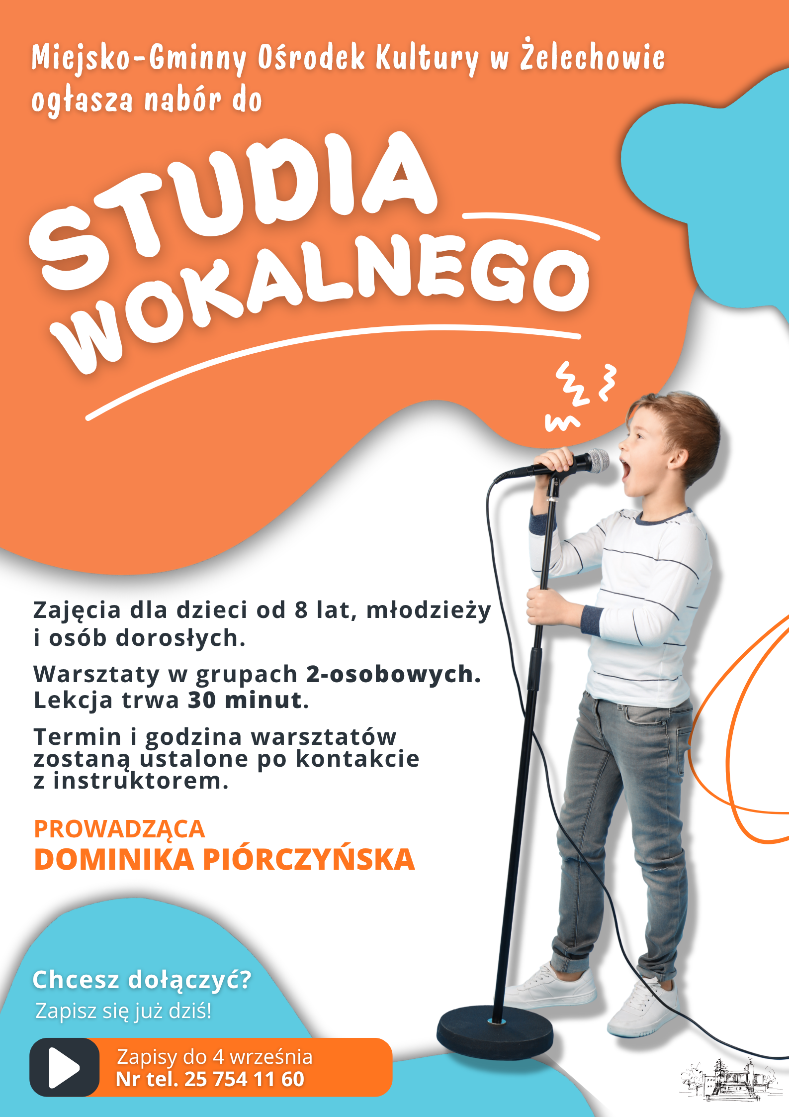 Miniaturka artykułu Zapisy na zajęcia muzyczne